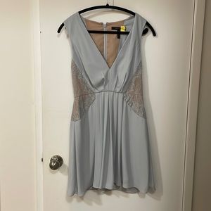 Powder blue lace BCBG dress